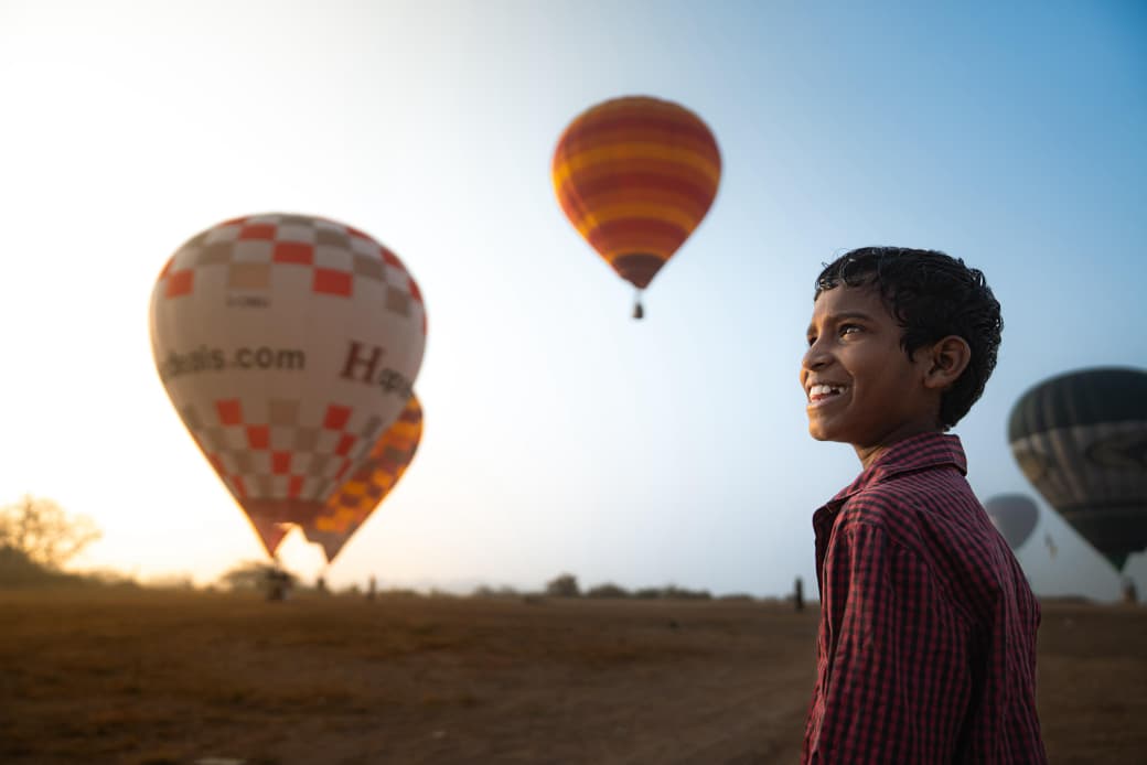 Hot Air Balloon Ride in Jaipur, Rajasthan